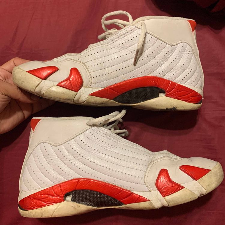 Air Jordan 14 OG 'Candy Cane' 1999 Air Jordan 136011 102 GOAT