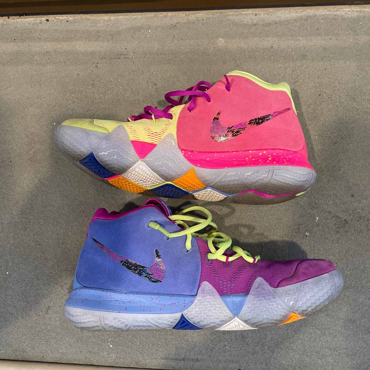 kyrie 4 confetti goat