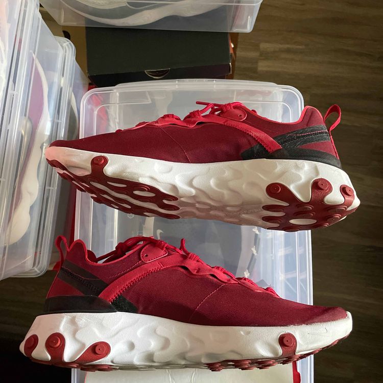 nike react element 55 team red