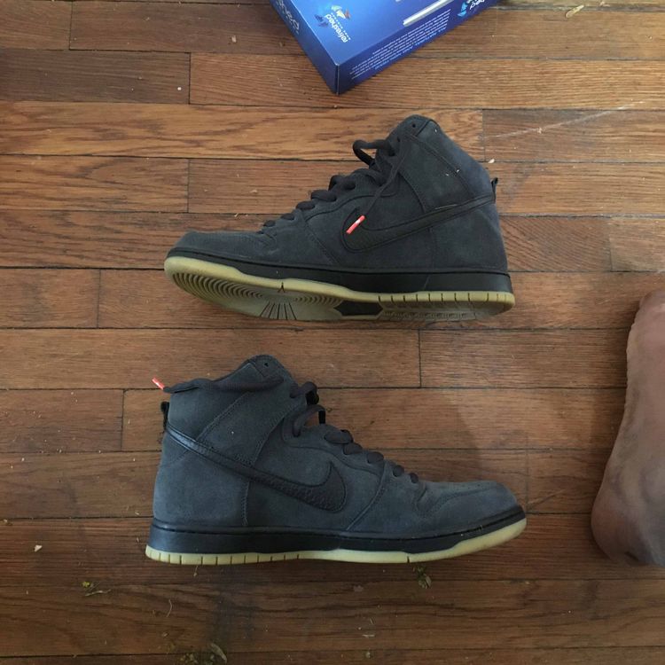 Dunk High Pro ISO SB 'Orange Label - Dark Smoke Grey' - Nike - CV1727 001 |  GOAT