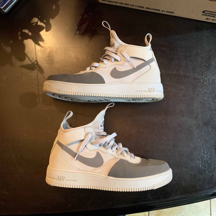 air force 1 ultraforce mid tech wolf grey