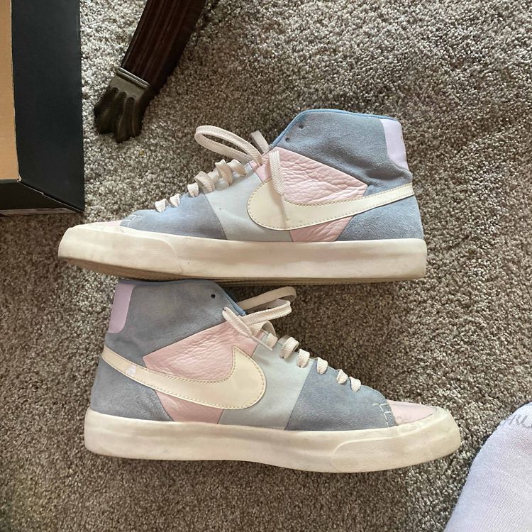 blazer royal spring patchwork