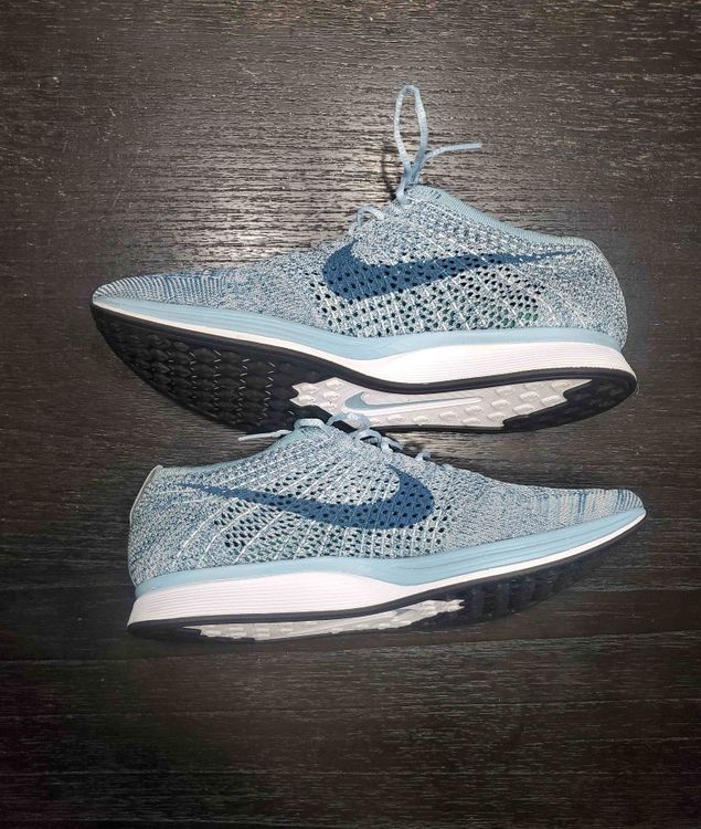 nike flyknit racer blueberry