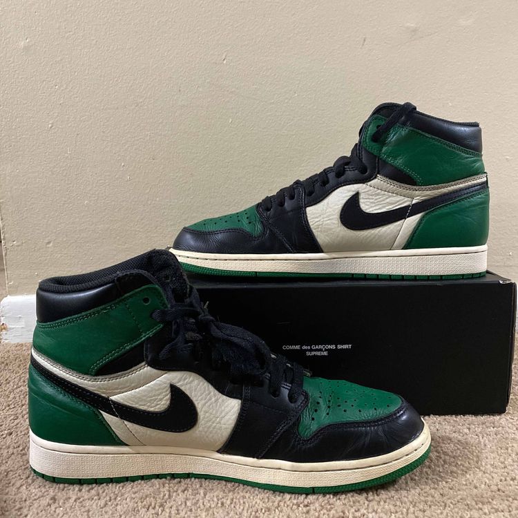 Air Jordan 1 Retro High OG 'Pine Green' - Air Jordan - 555088 302 | GOAT