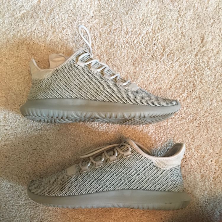 tubular shadow knit tan