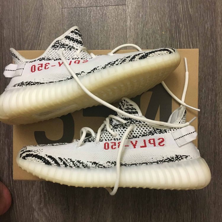 Yeezy Boost 350 V2 'Zebra' - adidas - CP9654 | GOAT