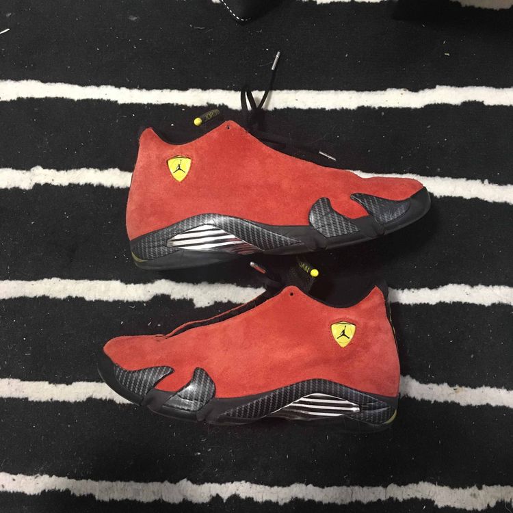 Air Jordan 14 Retro 'Ferrari' - Air Jordan - 654459 670 | GOAT