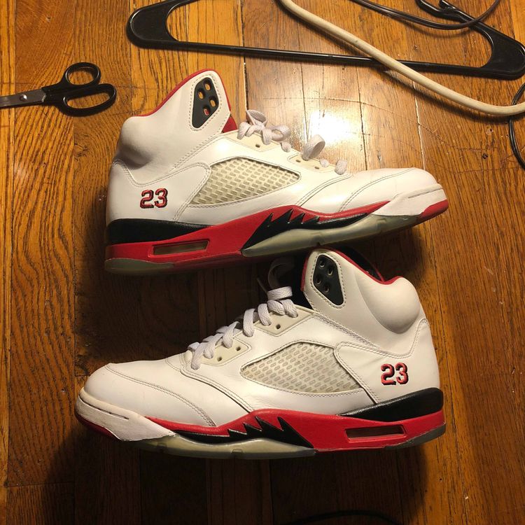 jordan 5 fire red 2013