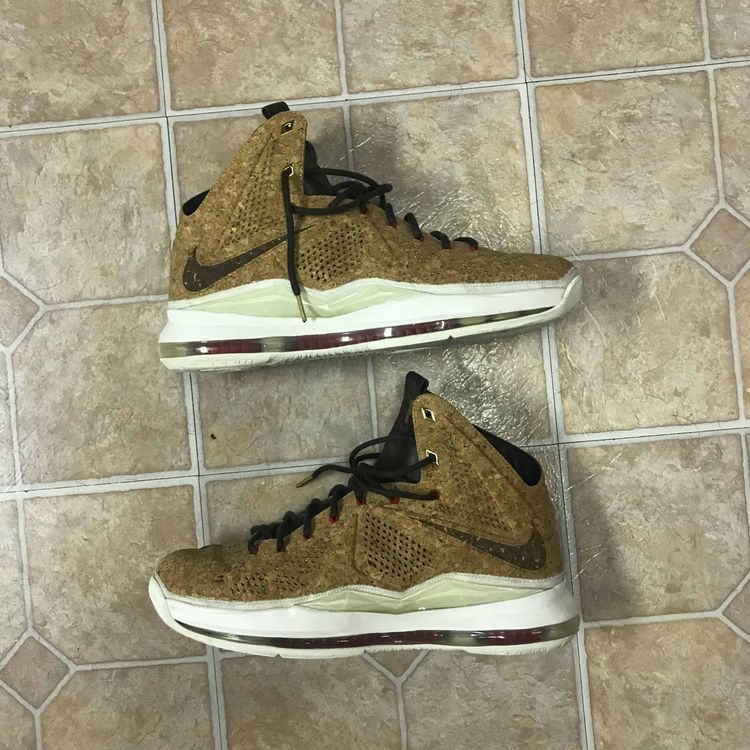 lebron 10s cork