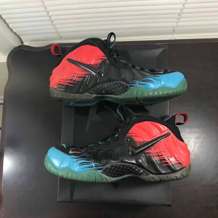 nike foamposite pro spider man