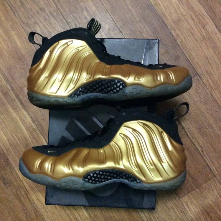 infant gold foamposites