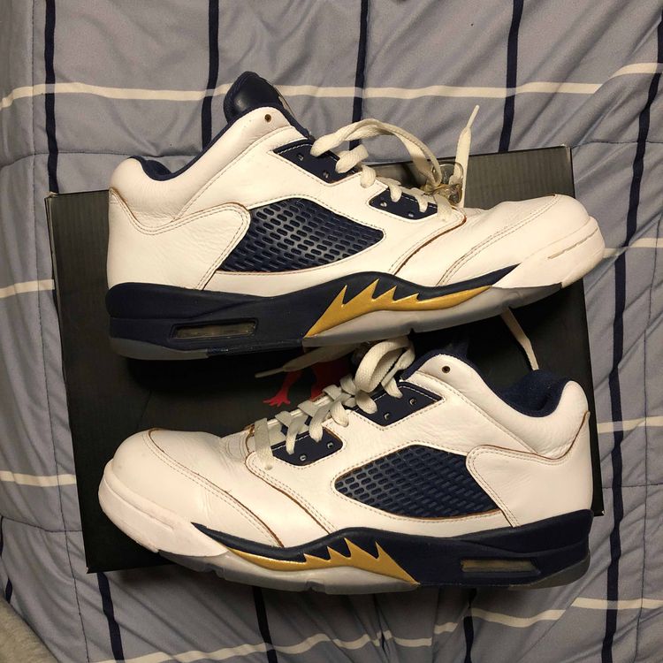 air jordan 5 retro low dunk from above