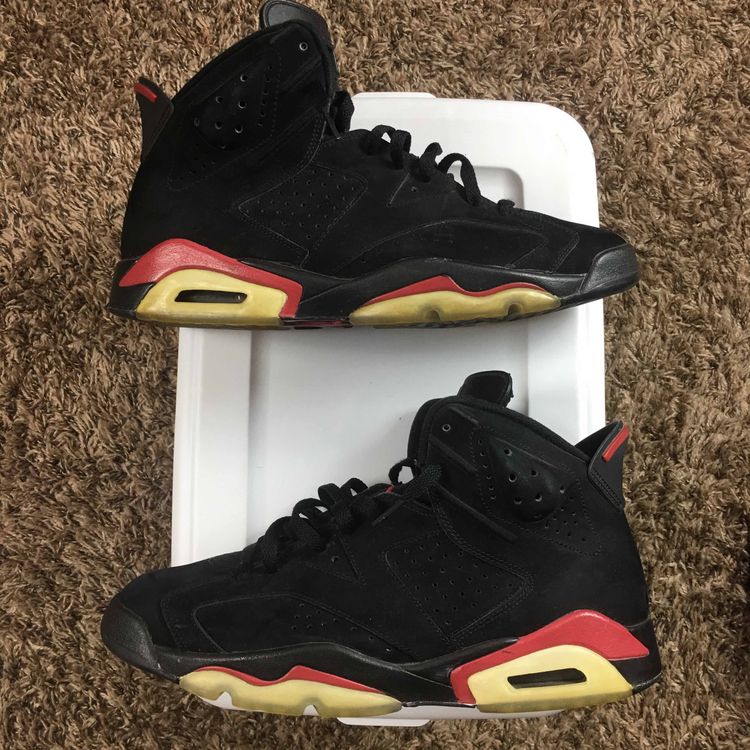 aj6 varsity red