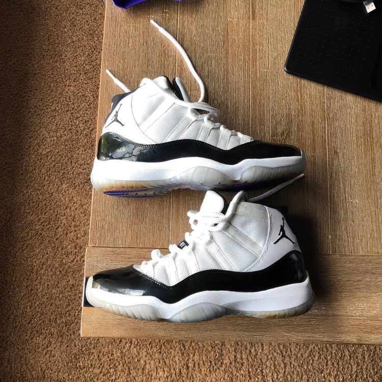 jordan 11 concord goat