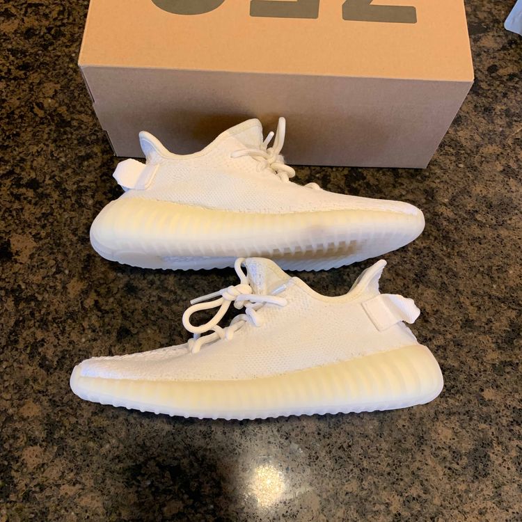 Yeezy Boost 350 V2 'Cream White / Triple White' - adidas - CP9366 | GOAT