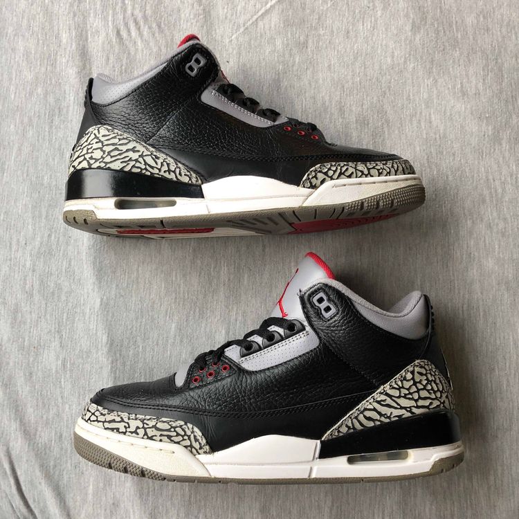 Air Jordan 3 Retro 'Black Cement' 2001 - Air Jordan - 136064 001 | GOAT