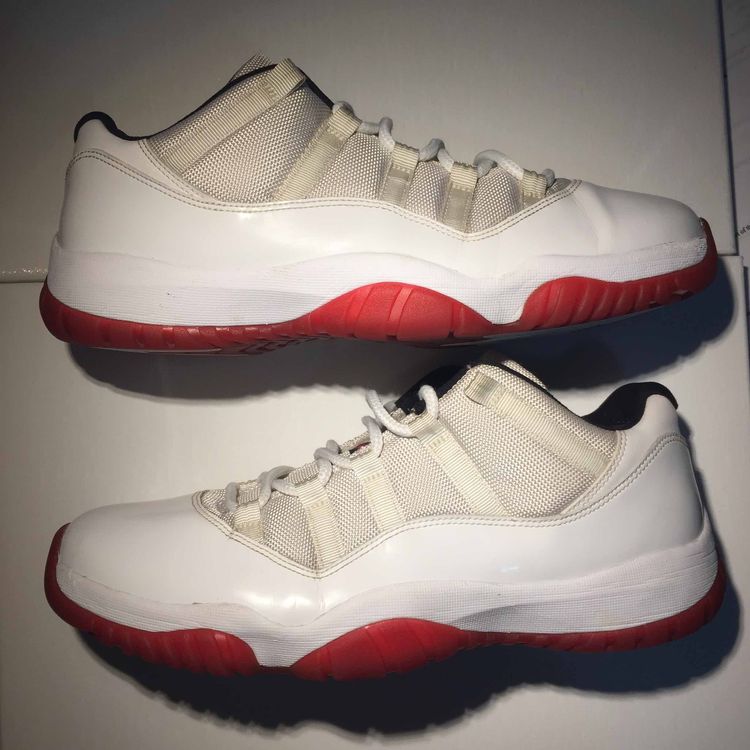 Air Jordan 11 Retro Low 'Cherry Bottom' Air Jordan 528895 101 GOAT
