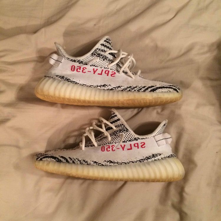 Yeezy Boost 350 V2 'Zebra' - adidas - CP9654 | GOAT