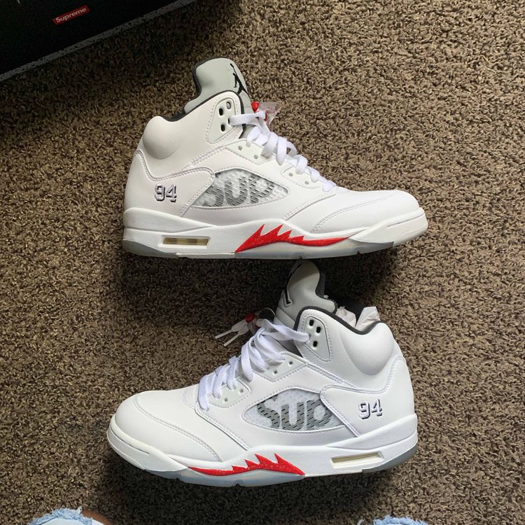 jordan 5 supreme white