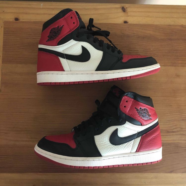 Jordan 1 bred toe goat clearance
