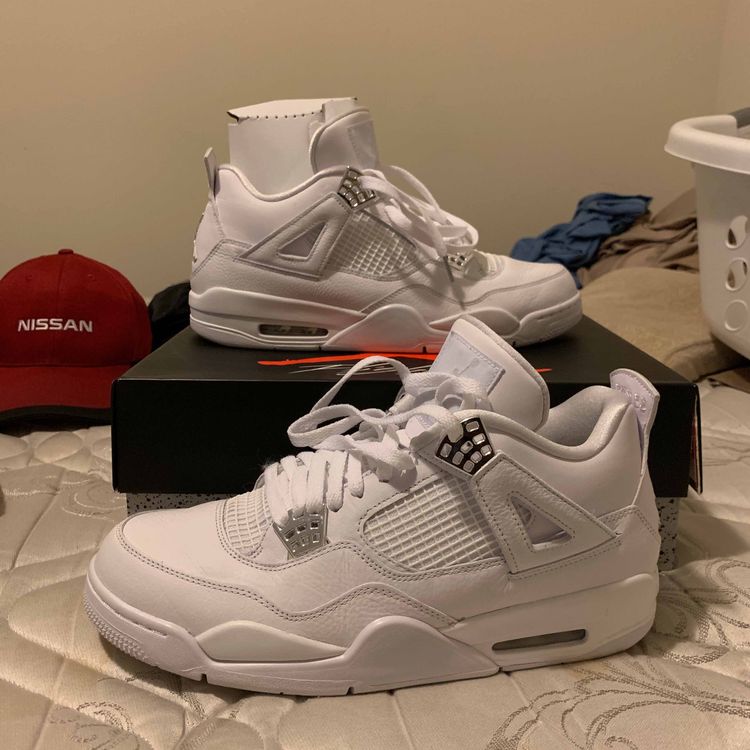 stockx jordan 4 pure money