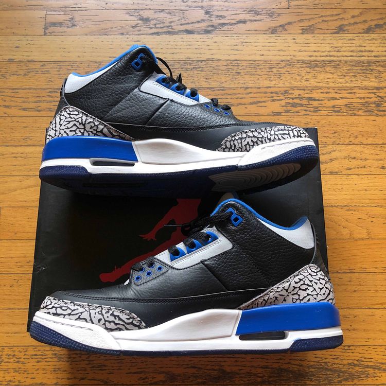 retro 3 sport blue