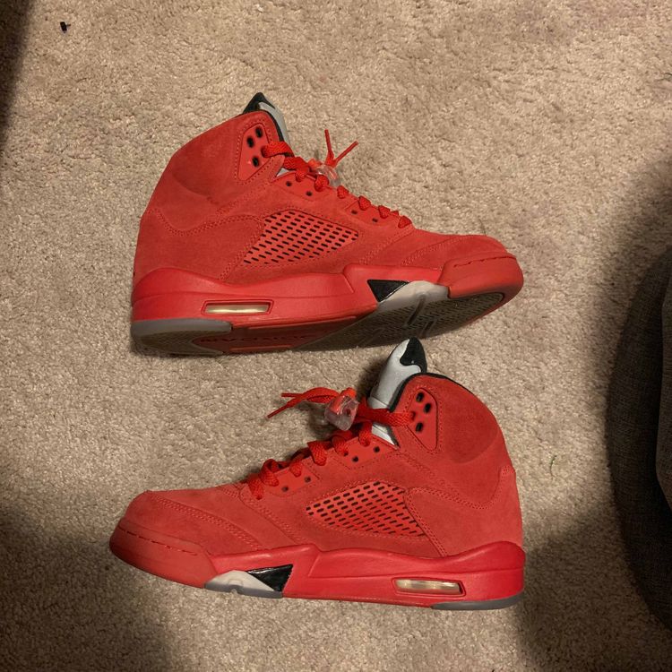 jordan 5 retro all red