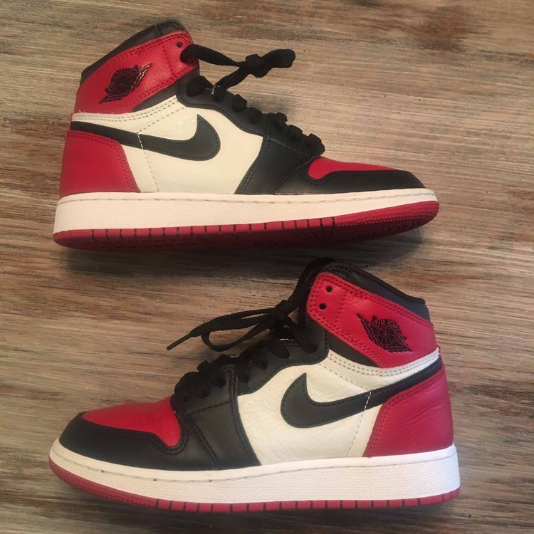 jordan 1 bred toe goat