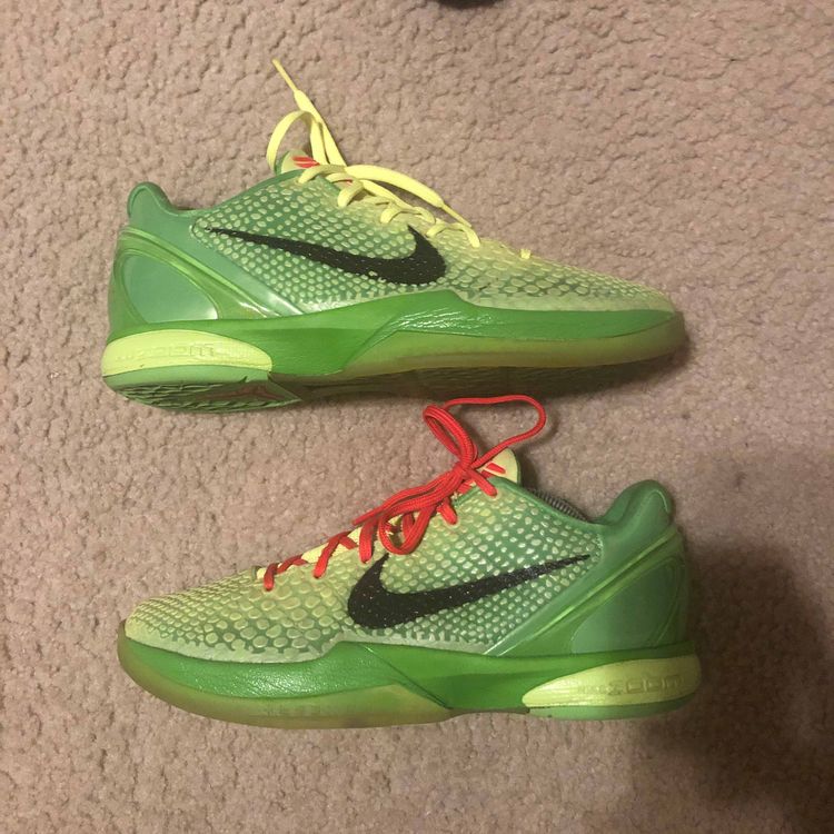 Zoom Kobe 6 Grinch Nike 701 Goat