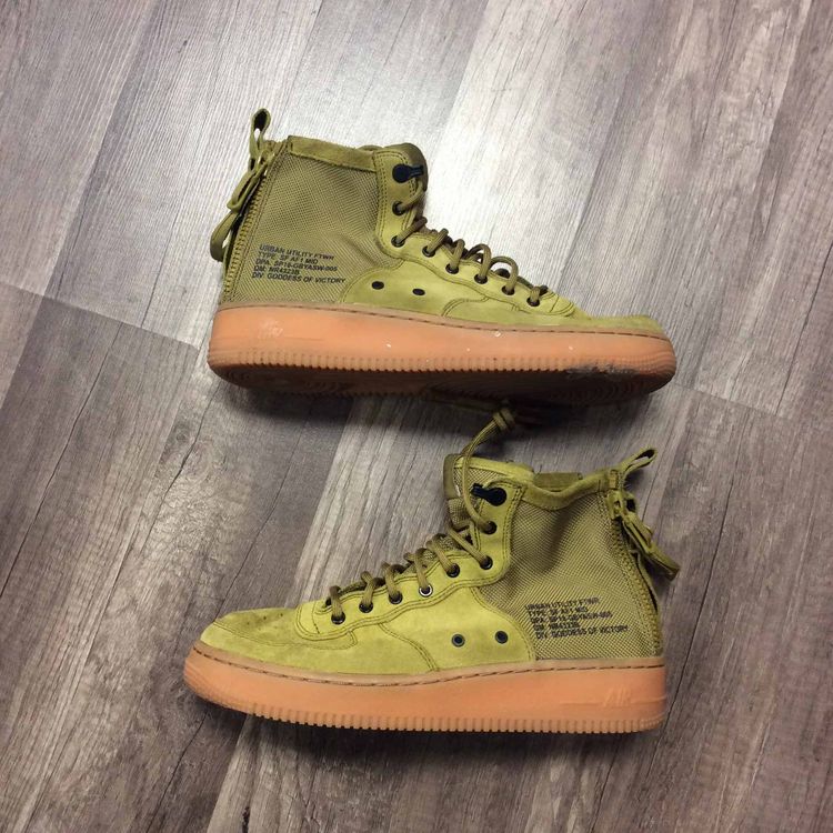 SF Air Force 1 GS 'Desert Moss' - Nike - AJ0424 300 | GOAT