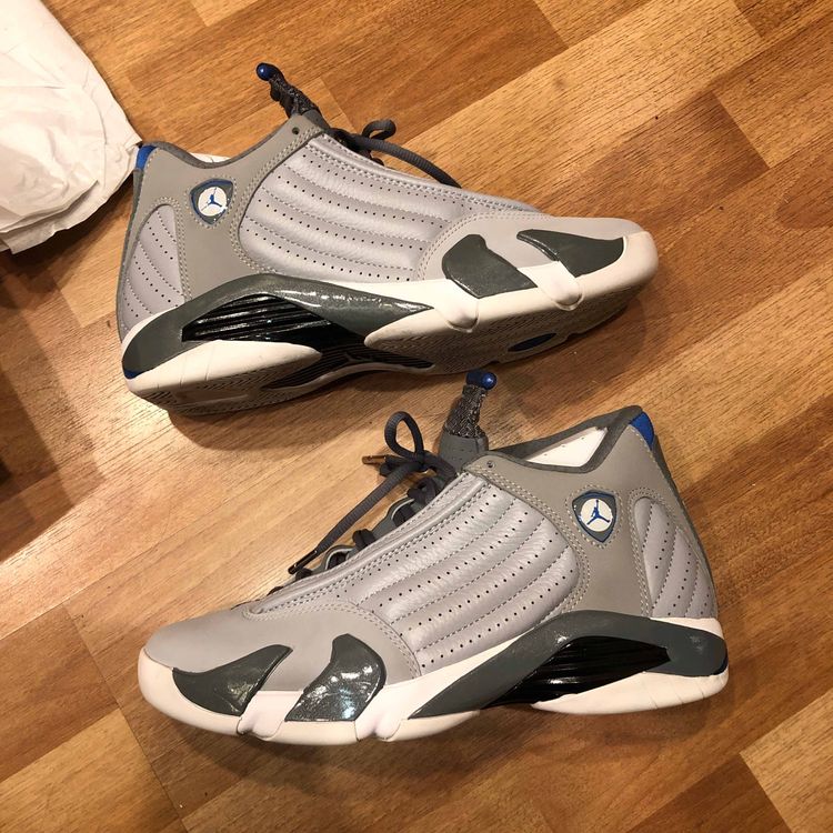 Air Jordan 14 Retro 'Wolf Grey' - Air Jordan - 487471 004 | GOAT