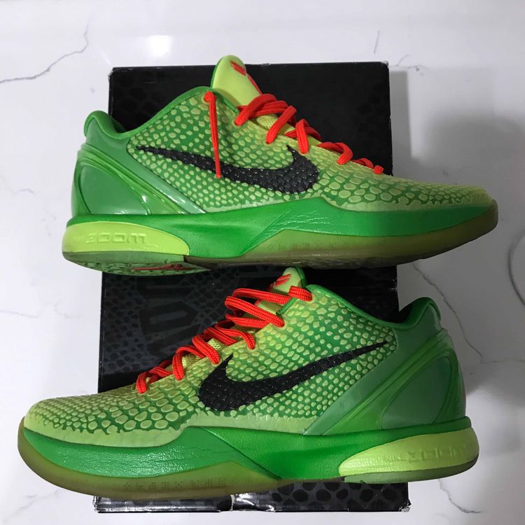 Zoom Kobe 6 Grinch Nike 701 Goat
