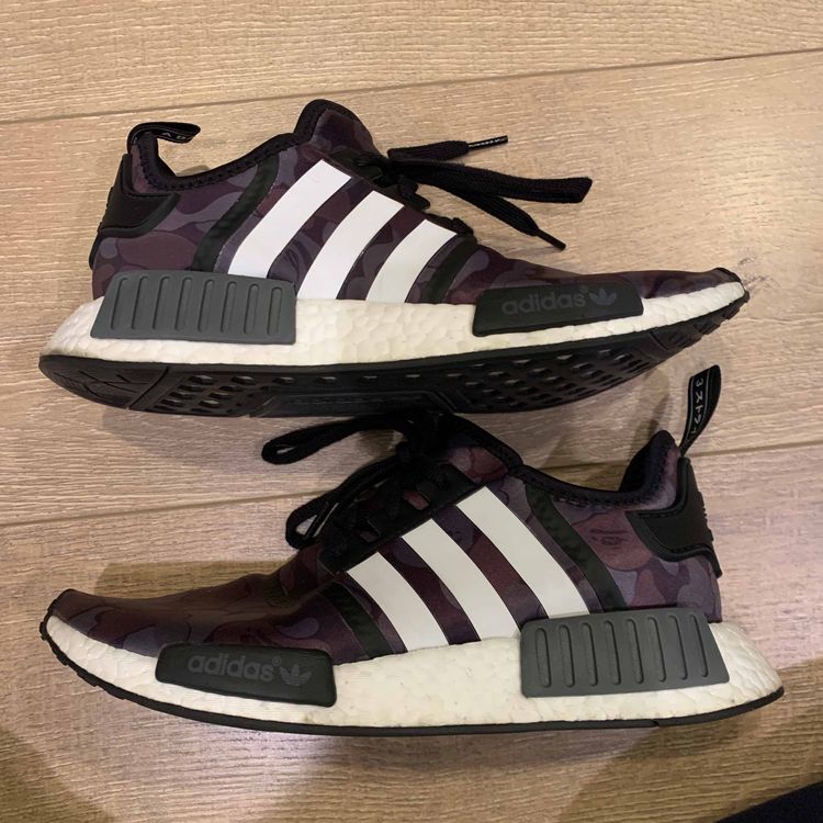 A Bathing Ape x NMD_R1 'Black Camo' - adidas - BA7325 | GOAT