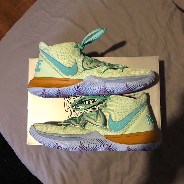 spongebob squarepants x kyrie 5 squidward