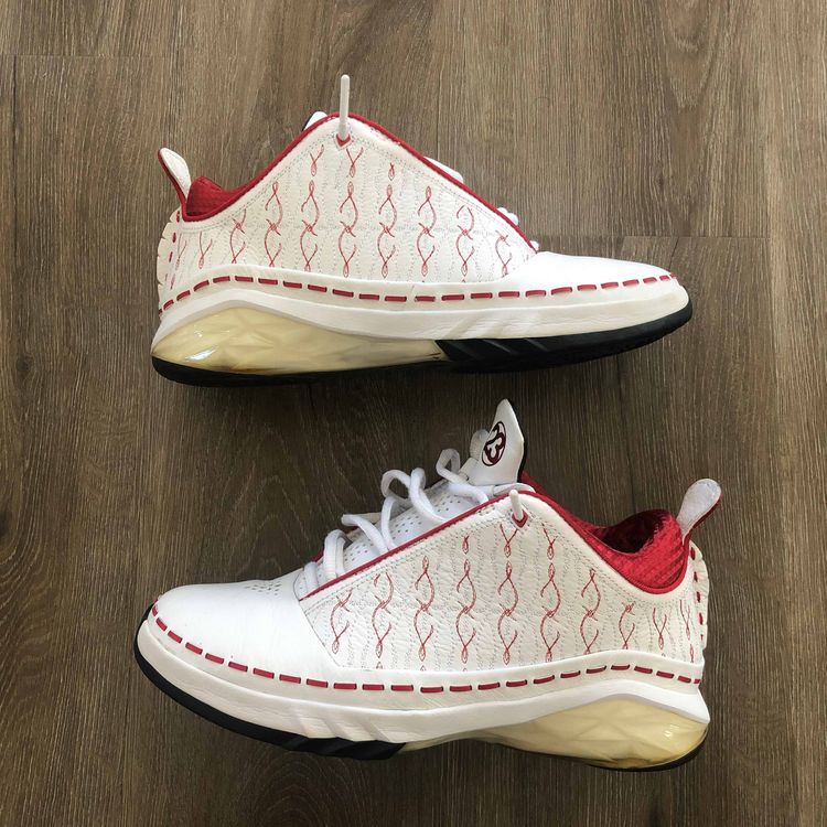 jordan 23 red white