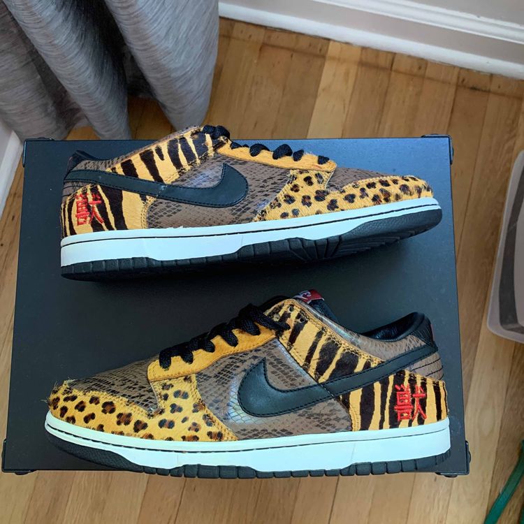 nike dunk low beast pack