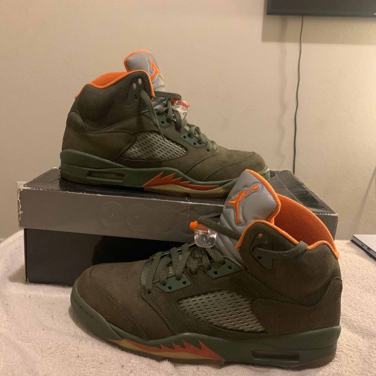 jordan olive 5s