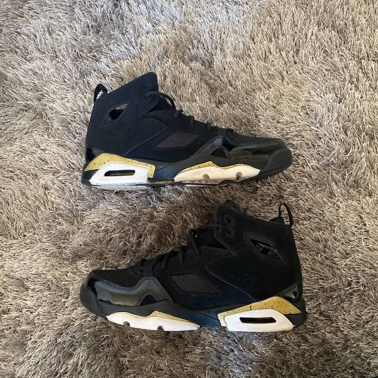 jordan flight club 91 black and gold