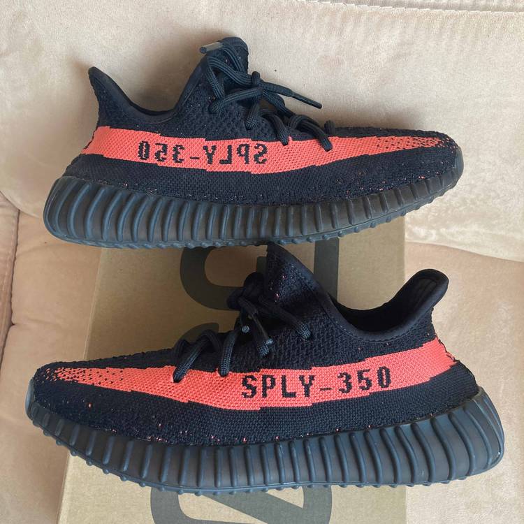 Yeezy Boost 350 V2 'Red' - adidas - BY9612 | GOAT