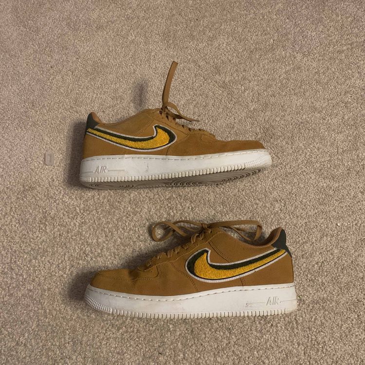 Sneakers Nike Air Force 1 Mid '07 LV8 muted bronze / metallic gold  (804609-200) – Queens 💚