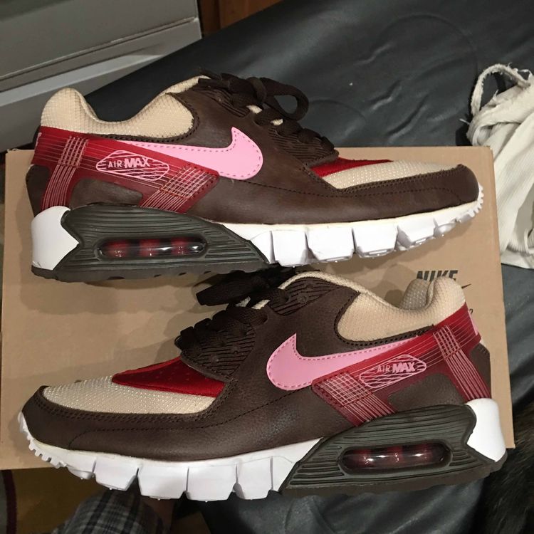 DQM x Air Max 90 Current Huarache PRM 'Bacon' - Nike - 375576 261 | GOAT