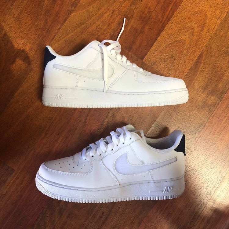 air force 1 with tan swoosh
