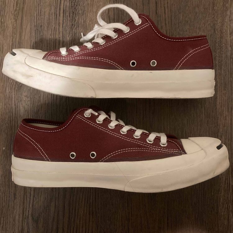 converse jack purcell maroon