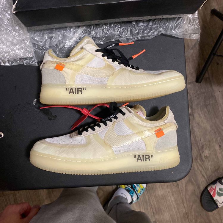 nike air force 1 the ten off white