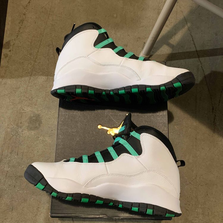 jordan 10 verde