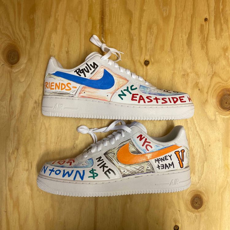 vlone x pauly af1