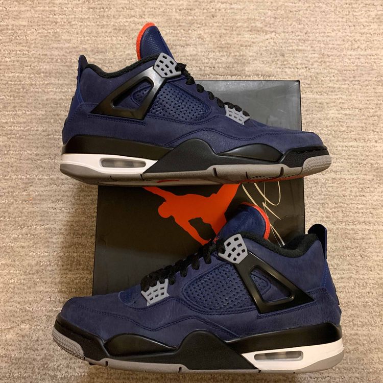 Air Jordan 4 Winter 'Loyal Blue' Air Jordan CQ9597 401 GOAT