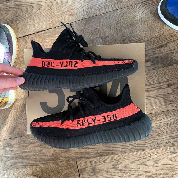 Yeezy Boost 350 V2 'Red' - adidas - BY9612 | GOAT