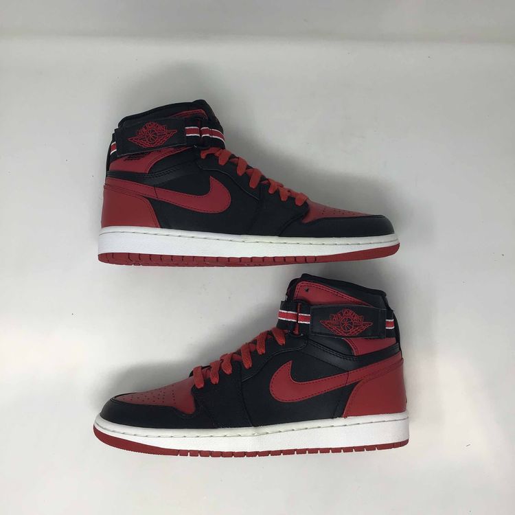 jordan 1 high strap bred