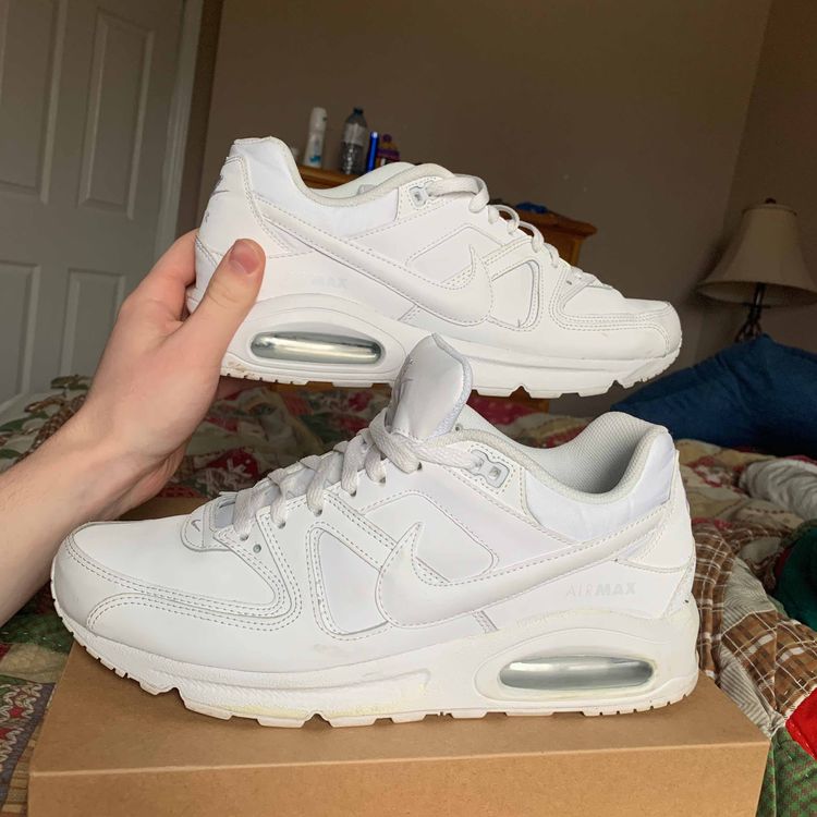 nike air command leather white